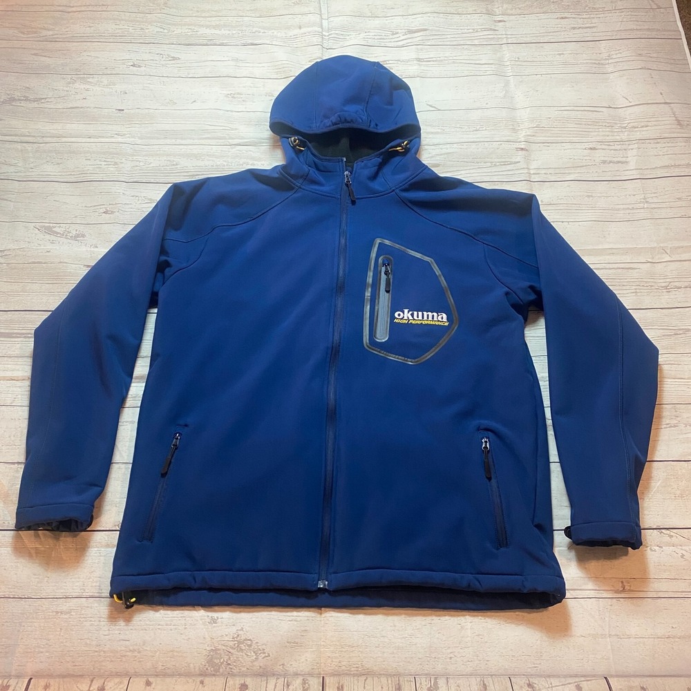Okuma High Performance Fishing Jacket Blue Men's Size‎ XXL